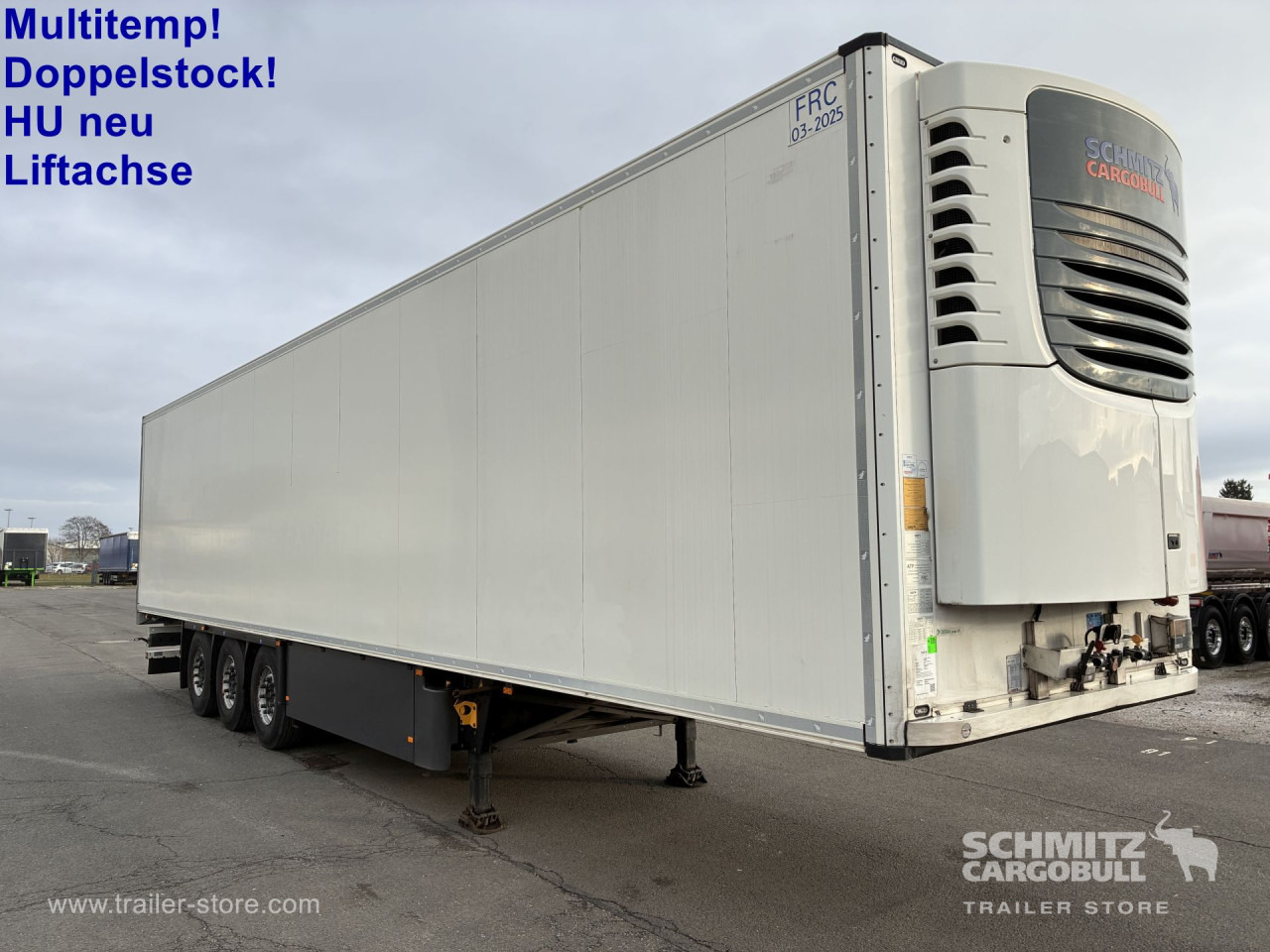 SCHMITZ Auflieger Tiefkühler Multitemp Double deck - Semirremolque isotérmico: foto 1 SCHMITZ Auflieger Tiefkühler Multitemp Double deck - Semirremolque isotérmico: foto 1