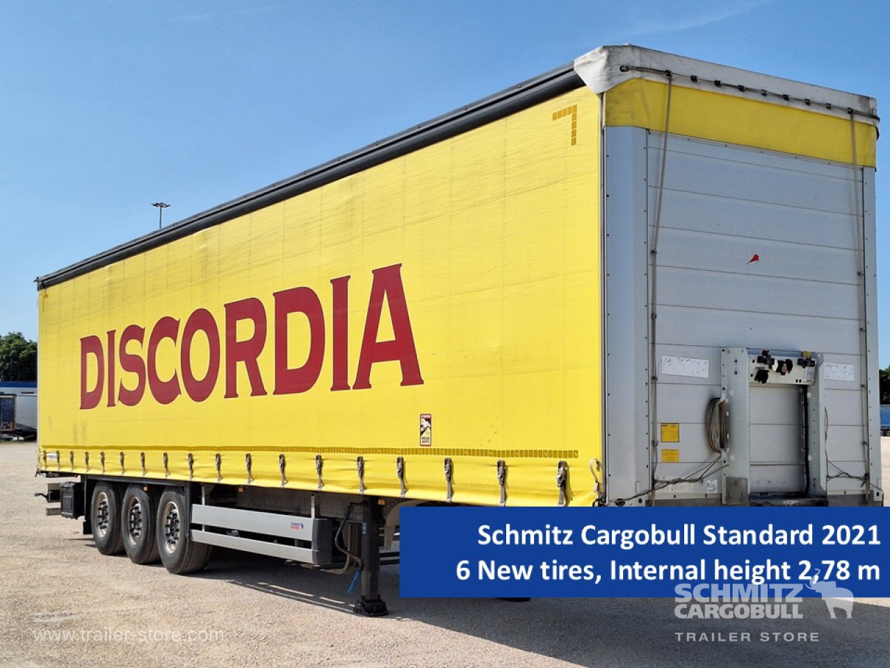 Semirremolque lona SCHMITZ Curtainsider Standard: foto 1