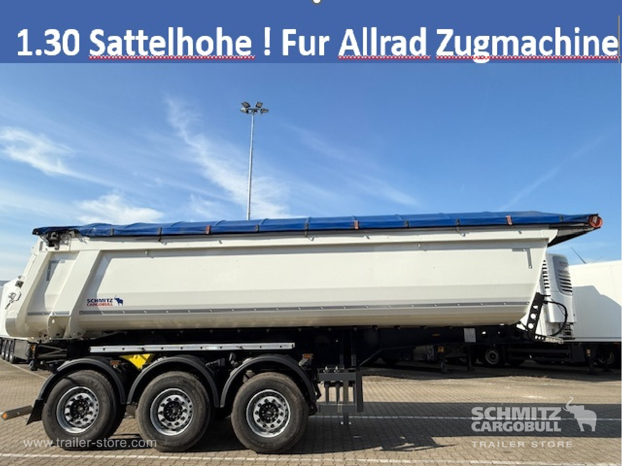 SCHMITZ Oplegger Kipper Standard 25m³ - Semirremolque volquete: foto 1 SCHMITZ Oplegger Kipper Standard 25m³ - Semirremolque volquete: foto 1