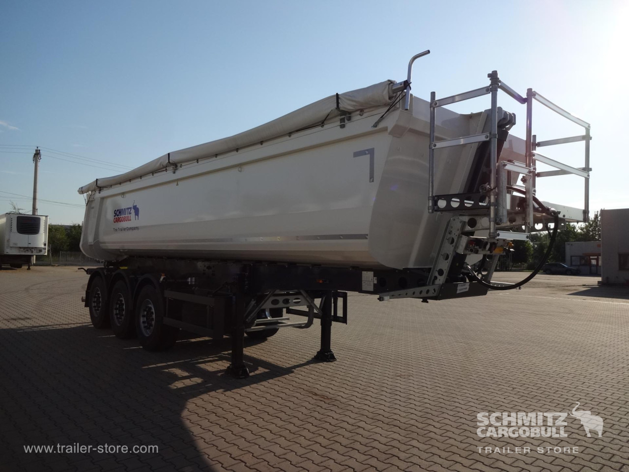 SCHMITZ Tipper Steel half pipe body 27m³ - Semirremolque volquete: foto 5 SCHMITZ Tipper Steel half pipe body 27m³ - Semirremolque volquete: foto 5