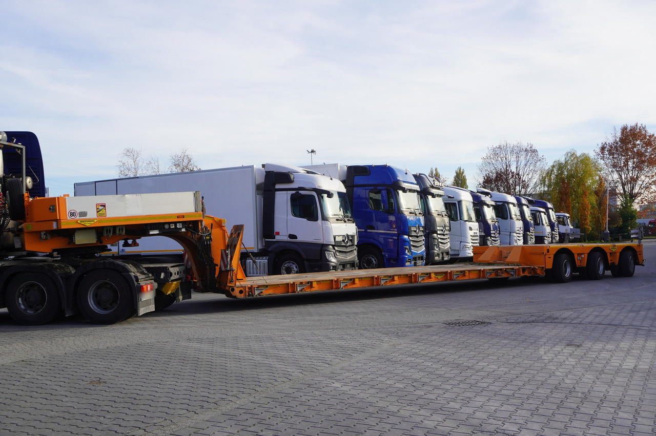 BROSHUIS 3ABD-48 61.0t TiefBet low-loader semi-trailer / 40 tons cap. / 3 steering axles / hydraulic suspension - Semirremolque góndola rebajadas: foto 3 BROSHUIS 3ABD-48 61.0t TiefBet low-loader semi-trailer / 40 tons cap. / 3 steering axles / hydraulic suspension - Semirremolque góndola rebajadas: foto 3