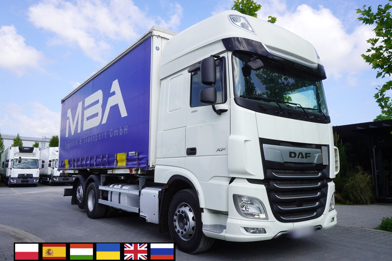 DAF DAF XF 480 SSC / Curtainsider 19 EPAL / 2021 - Camión lona: foto 1 DAF DAF XF 480 SSC / Curtainsider 19 EPAL / 2021 - Camión lona: foto 1