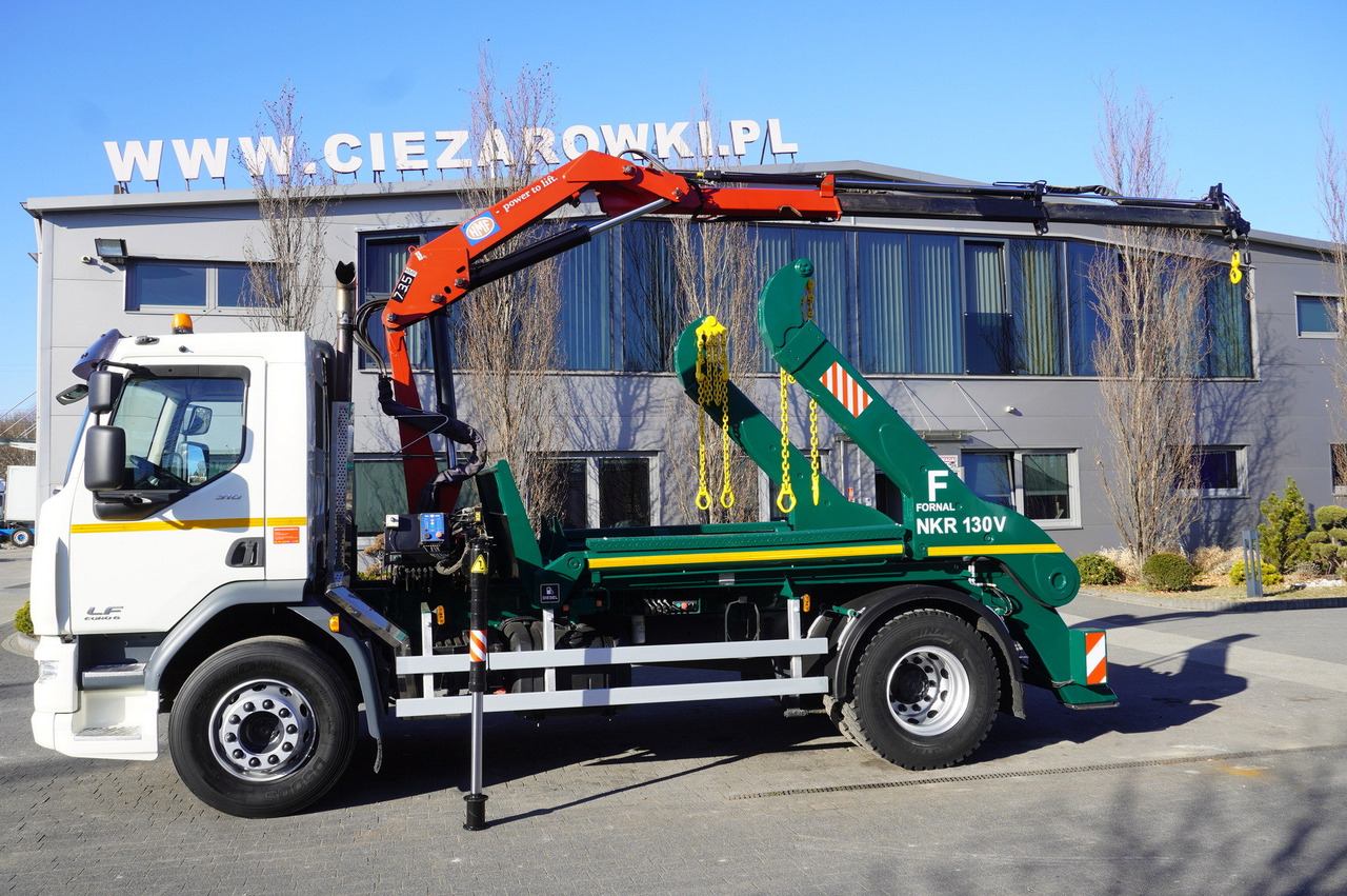 DAF LF 18.310 E6 / Skip loader Fornal NKR 130V / HDS HMF 735 K2 / Manual gearbox - Camión grúa: foto 4 DAF LF 18.310 E6 / Skip loader Fornal NKR 130V / HDS HMF 735 K2 / Manual gearbox - Camión grúa: foto 4