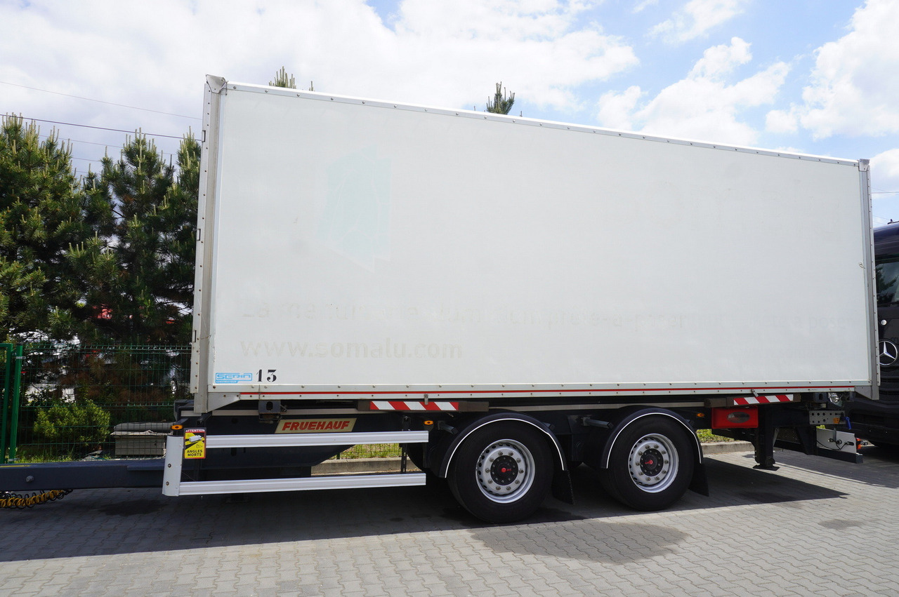 Fruehauf passthrough box trailer 18 EPAL / 2021 / SAF axles - Remolque caja cerrada: foto 2 Fruehauf passthrough box trailer 18 EPAL / 2021 / SAF axles - Remolque caja cerrada: foto 2