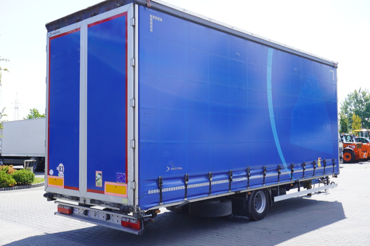 Gniotpol Tandem trailer Gniotpol / 10t / 2018 / 19 pallets - Remolque con toldo: foto 4 Gniotpol Tandem trailer Gniotpol / 10t / 2018 / 19 pallets - Remolque con toldo: foto 4