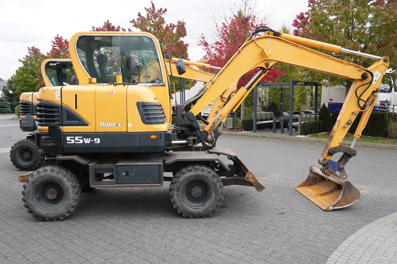 Excavadora Hyundai Robex 55W-9 Wheeled Excavator 5.5t / 2pcs: foto 6