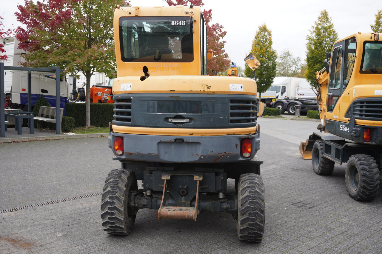 Excavadora Hyundai Robex 55W-9 Wheeled Excavator 5.5t / 2pcs: foto 11