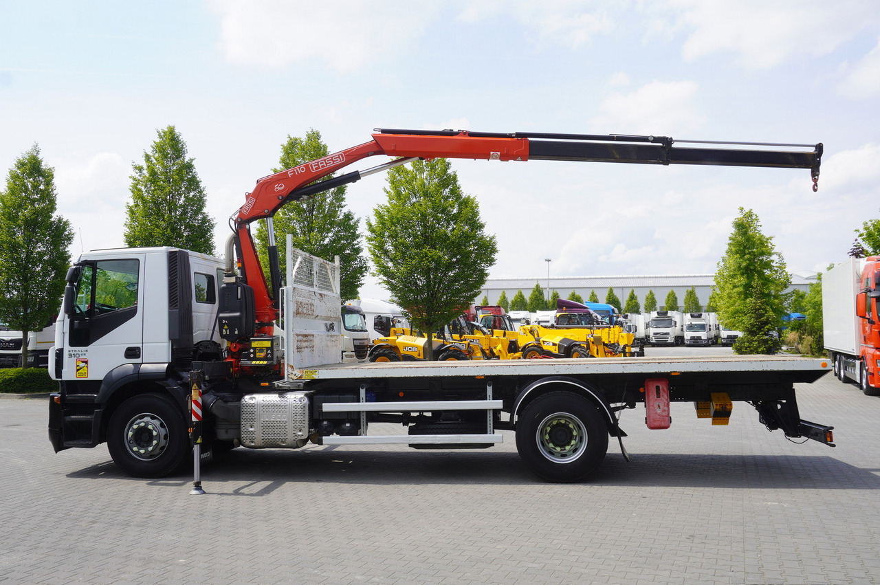 IVECO STRALIS 310 E6 / FASSI F110B / 630 MTH! / 4 t lift cap. / 19 t - Camión caja abierta, Camión grúa: foto 4 IVECO STRALIS 310 E6 / FASSI F110B / 630 MTH! / 4 t lift cap. / 19 t - Camión caja abierta, Camión grúa: foto 4