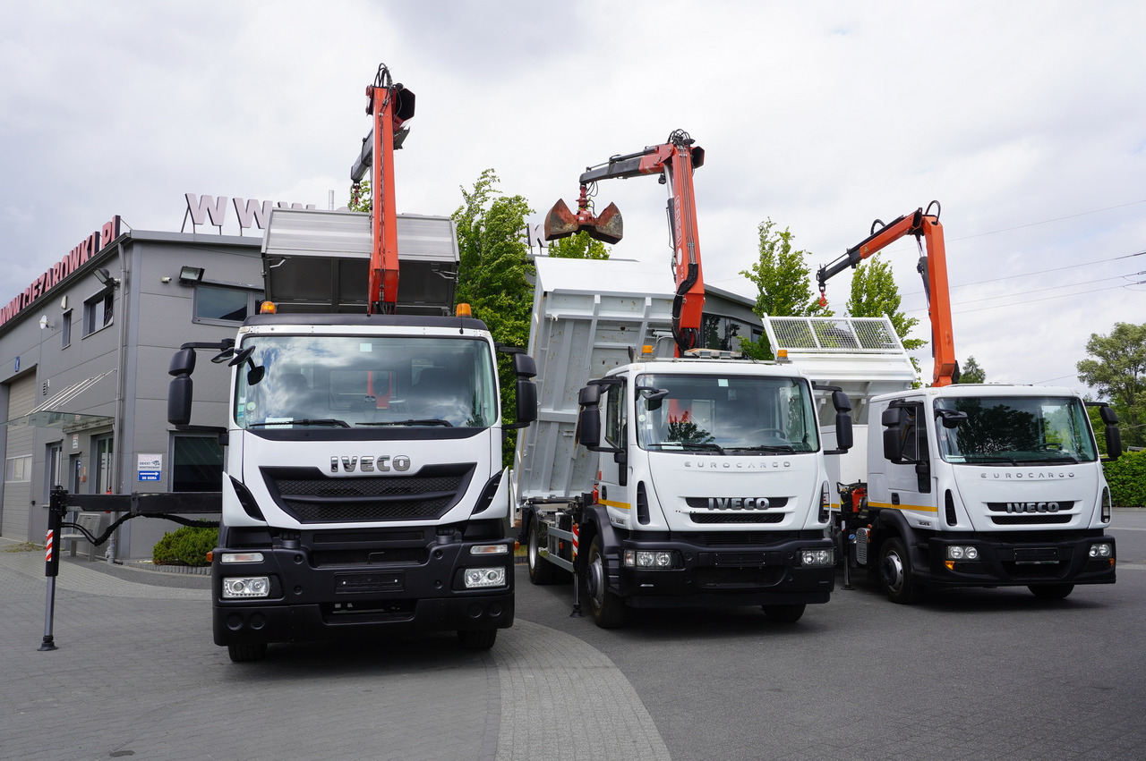 IVECO Stralis 310 E6 / NEW 3-sided tipper / Fassi F135 crane with remote control - Camión volquete, Camión grúa: foto 3 IVECO Stralis 310 E6 / NEW 3-sided tipper / Fassi F135 crane with remote control - Camión volquete, Camión grúa: foto 3
