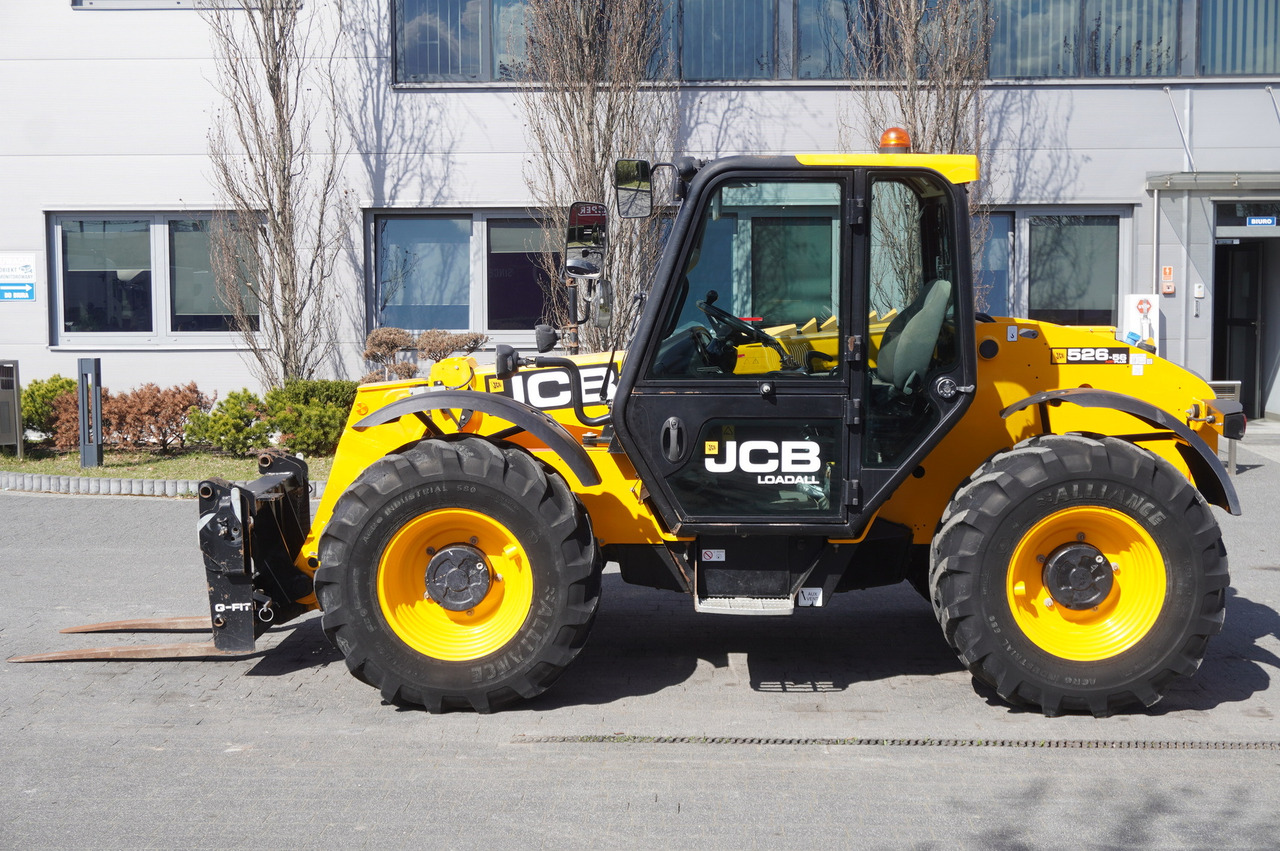 Cargadora de ruedas telescópica JCB 526-56 AGRI Plus / 5.6 m telescopic loader / joystick: foto 18