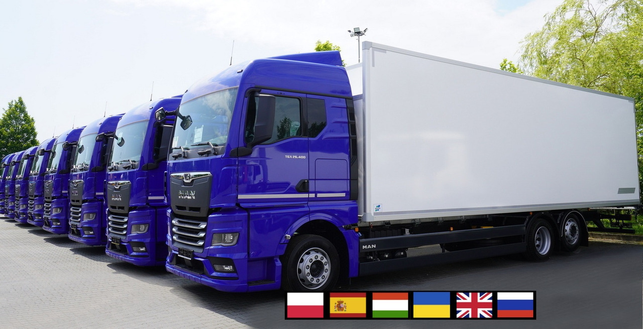 MAN New MAN TGX 26.400 / NEW IGLOOCAR refrigerator 20 pallets / 6×2 / 2024 / 2 units - Camión frigorífico: foto 1 MAN New MAN TGX 26.400 / NEW IGLOOCAR refrigerator 20 pallets / 6×2 / 2024 / 2 units - Camión frigorífico: foto 1