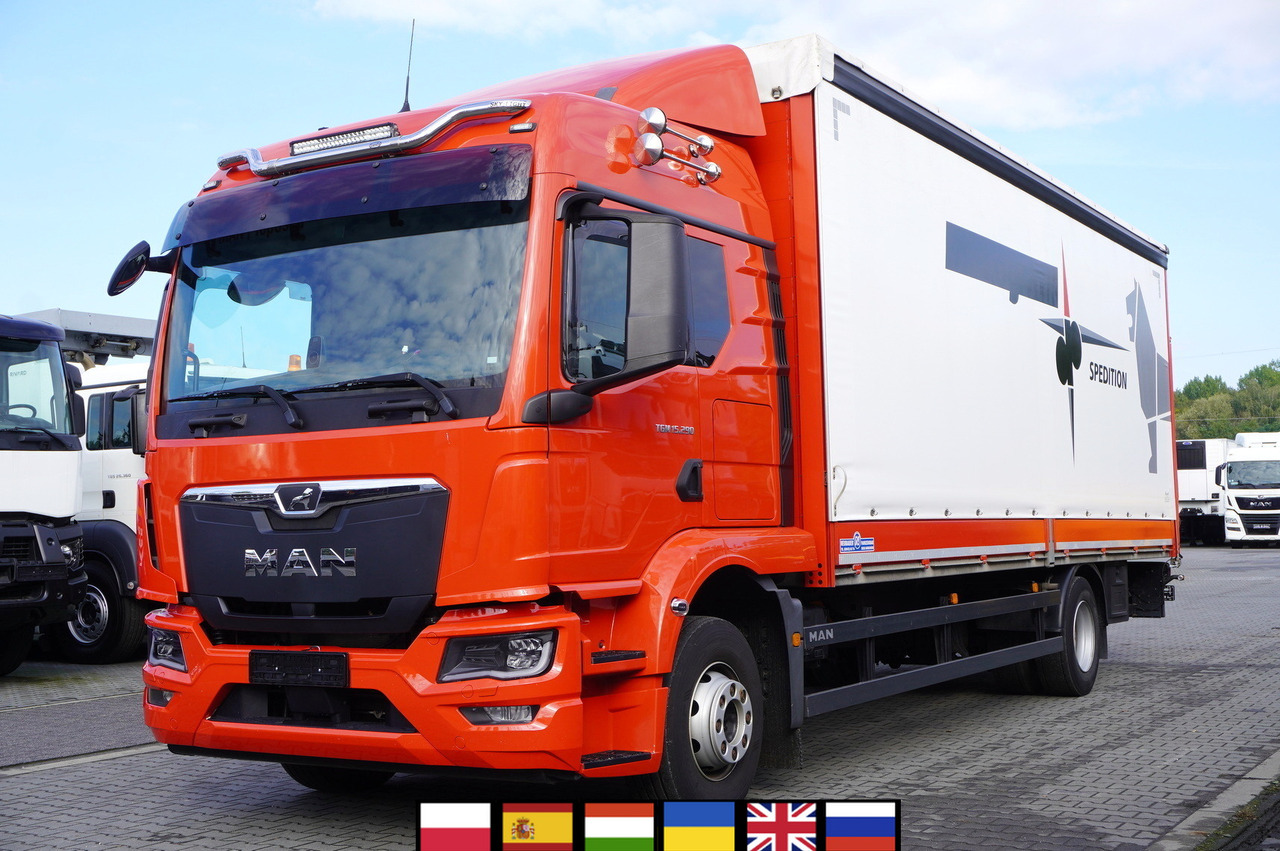 MAN TGM 15.290 / Curtainsider 17 EPAL / 2022 - Camión lona: foto 1 MAN TGM 15.290 / Curtainsider 17 EPAL / 2022 - Camión lona: foto 1