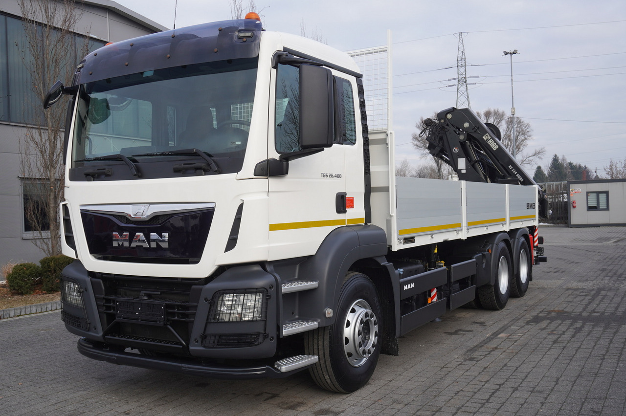 MAN TGS 26.400 / HDS HIAB 244 EP-4 HIDUO 8500 kg / 6x4 - Camión caja abierta, Camión grúa: foto 2 MAN TGS 26.400 / HDS HIAB 244 EP-4 HIDUO 8500 kg / 6x4 - Camión caja abierta, Camión grúa: foto 2
