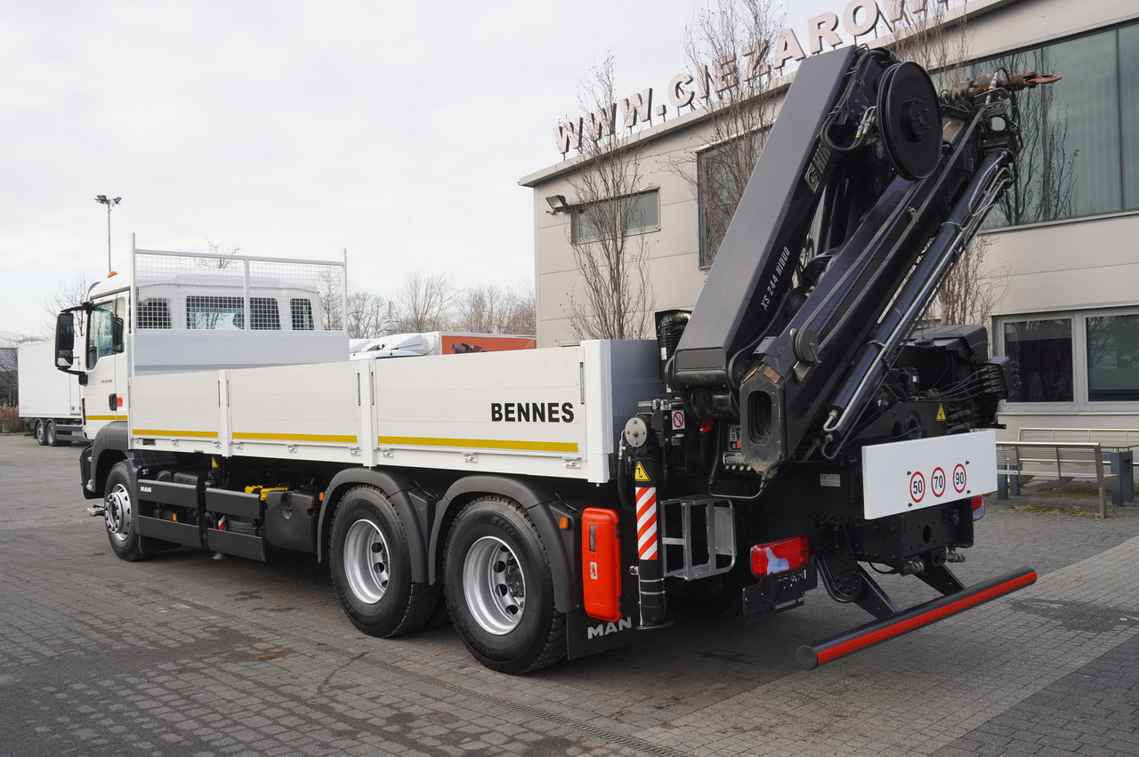 MAN TGS 26.400 / HDS HIAB 244 EP-4 HIDUO 8500 kg / 6x4 - Camión caja abierta, Camión grúa: foto 3 MAN TGS 26.400 / HDS HIAB 244 EP-4 HIDUO 8500 kg / 6x4 - Camión caja abierta, Camión grúa: foto 3