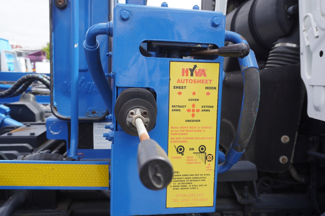 Cuba de purín MAN TGS 35.400 8 × 4 E5 / HYVA HOOK LIFT 32.56 SE / Septic barrel 13000 L: foto 14