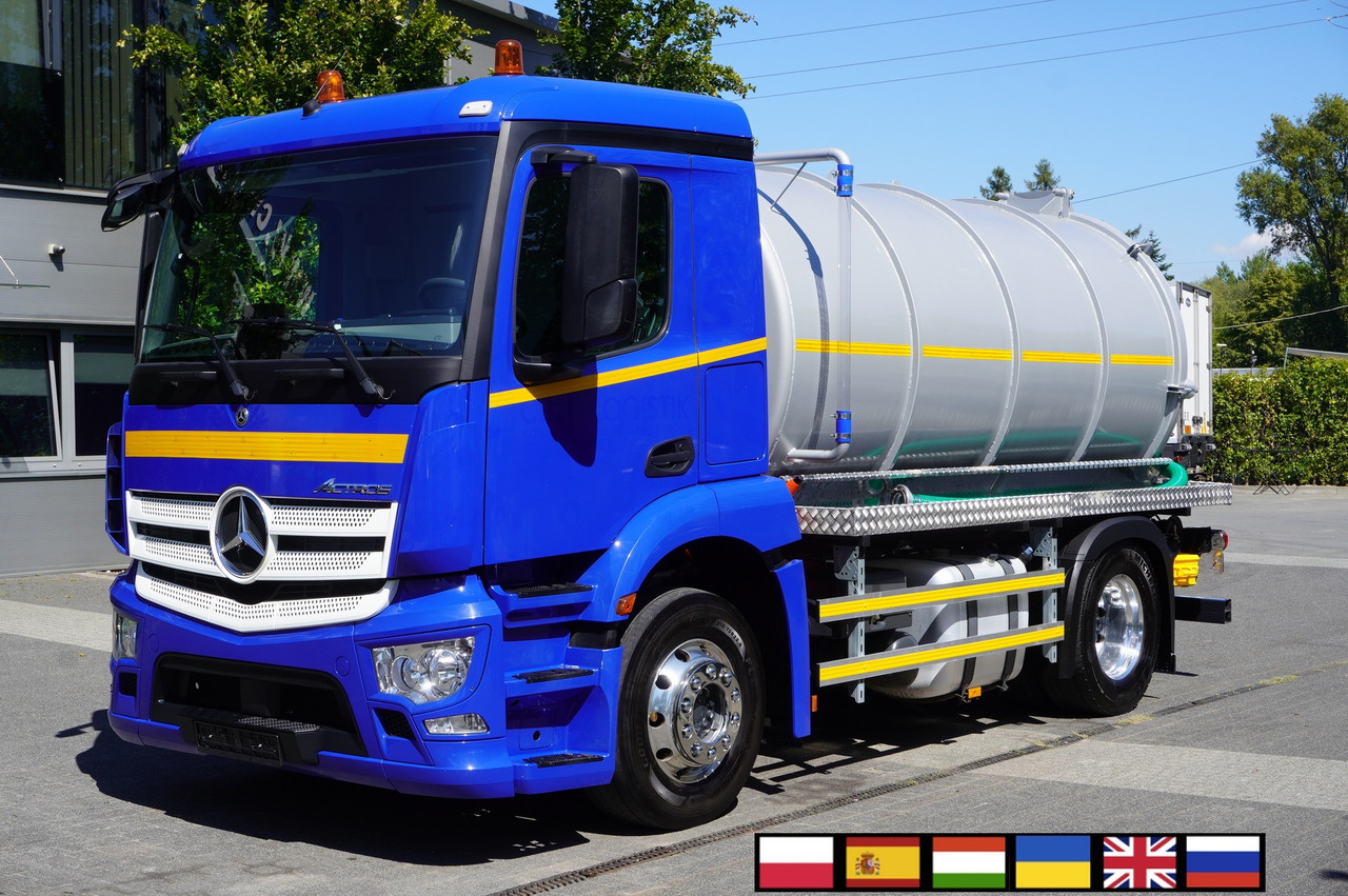 MERCEDES-BENZ Actros 18.35 LS / Body NEW septic tank (08/2025) 11000 l / 280000 kilometers! - Cuba de purín: foto 1 MERCEDES-BENZ Actros 18.35 LS / Body NEW septic tank (08/2025) 11000 l / 280000 kilometers! - Cuba de purín: foto 1