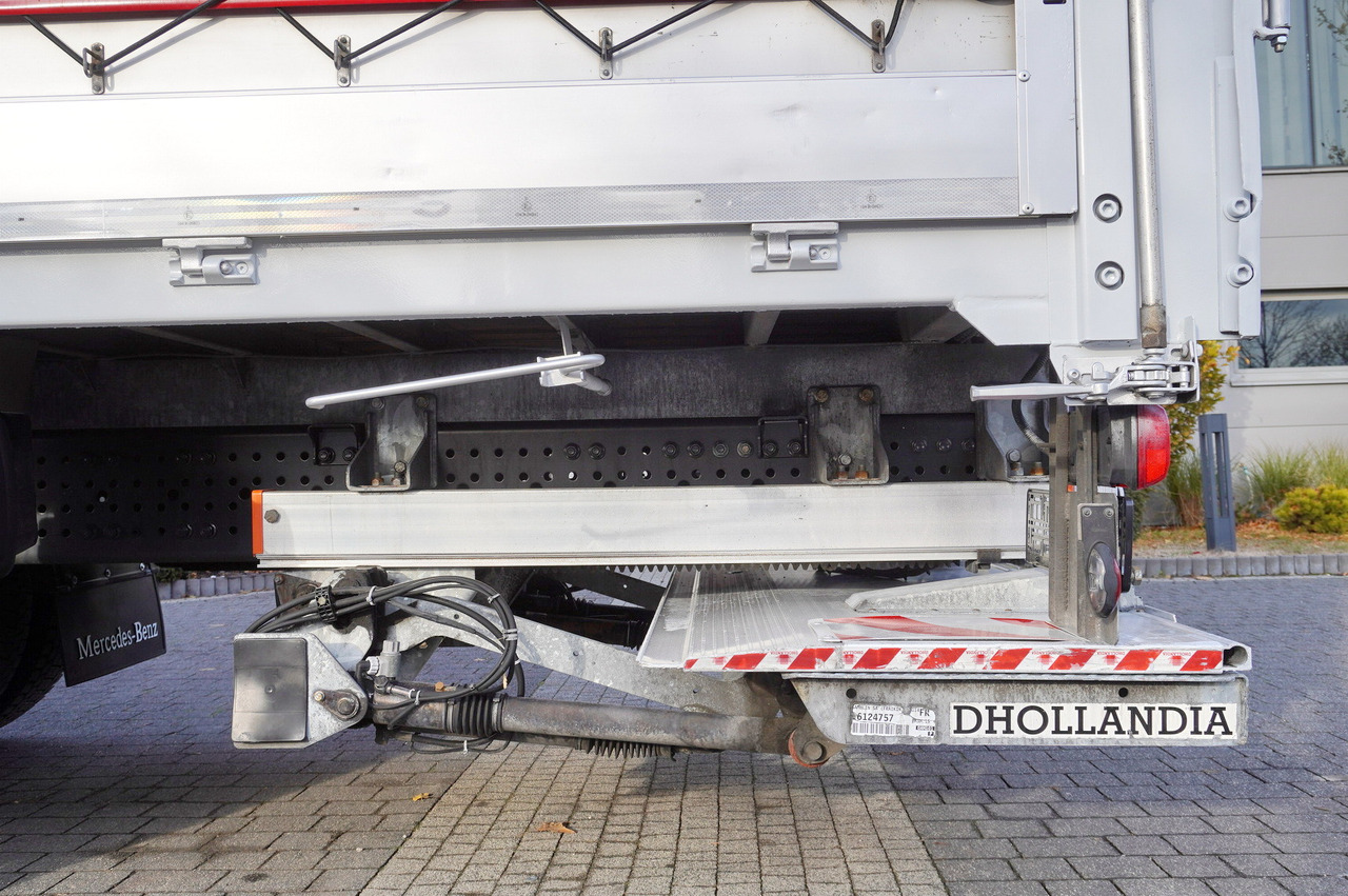 Camión lona MERCEDES-BENZ Actros 1835 E6 4×2 / Curtainsider 21 pallets / tail lift 1.5t: foto 21