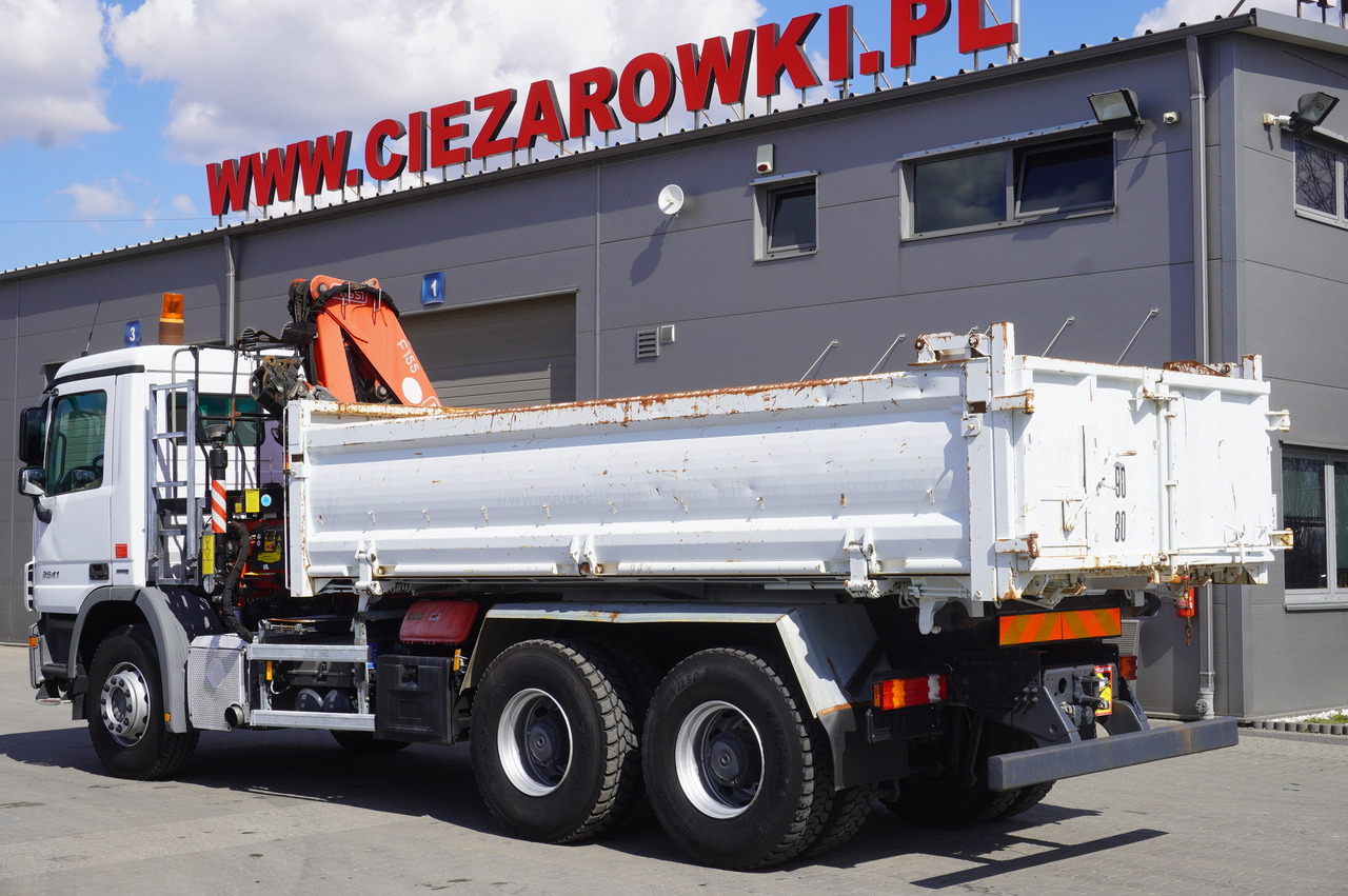 Leasing de MERCEDES-BENZ Actros 2641 6×4 E5 / Crane / Dumper / 110000 km! MERCEDES-BENZ Actros 2641 6×4 E5 / Crane / Dumper / 110000 km!: foto 9