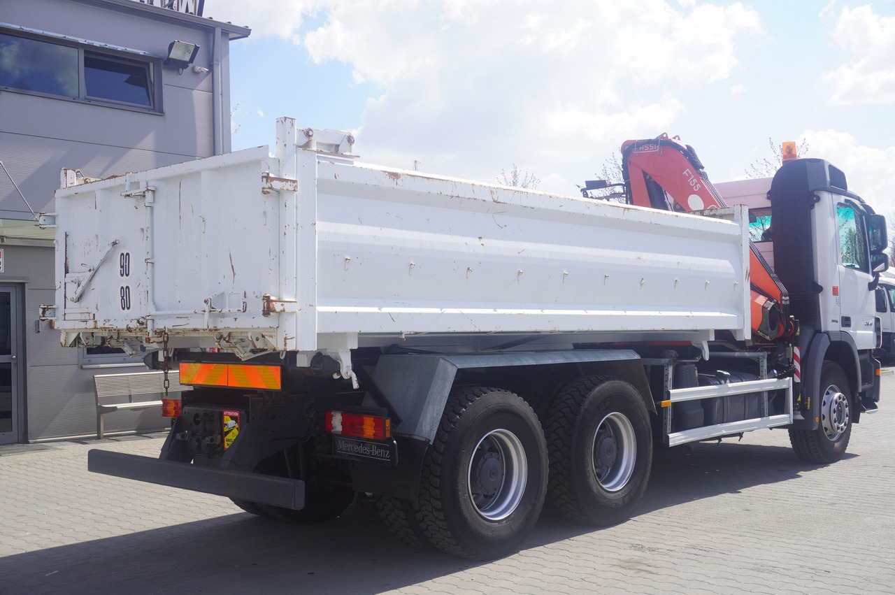 Leasing de MERCEDES-BENZ Actros 2641 6×4 E5 / Crane / Dumper / 110000 km! MERCEDES-BENZ Actros 2641 6×4 E5 / Crane / Dumper / 110000 km!: foto 12