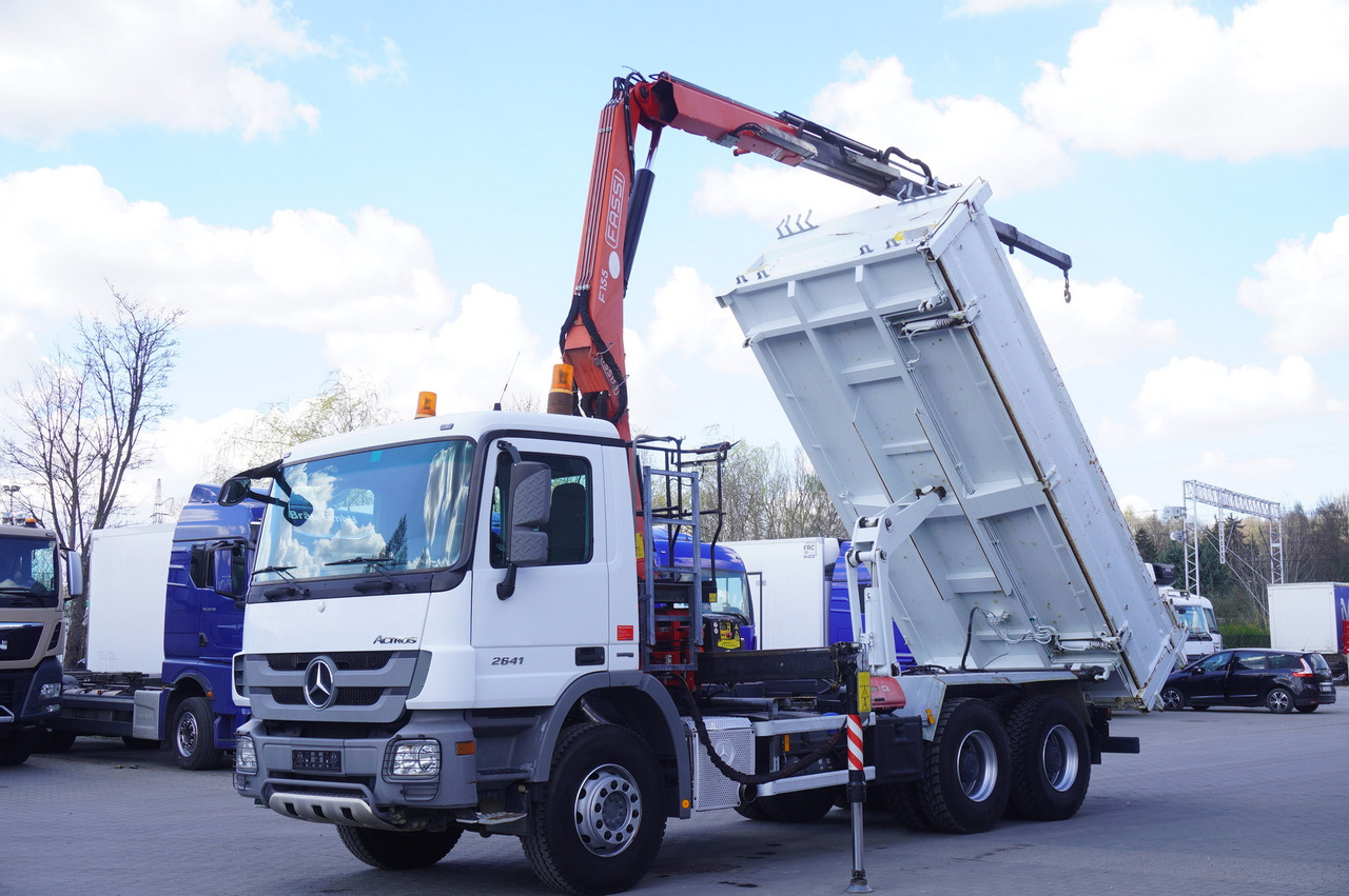 MERCEDES-BENZ Actros 2641 6×4 E5 / Crane / Dumper / 110000 km - Camión grúa, Camión grúa: foto 2 MERCEDES-BENZ Actros 2641 6×4 E5 / Crane / Dumper / 110000 km - Camión grúa, Camión grúa: foto 2