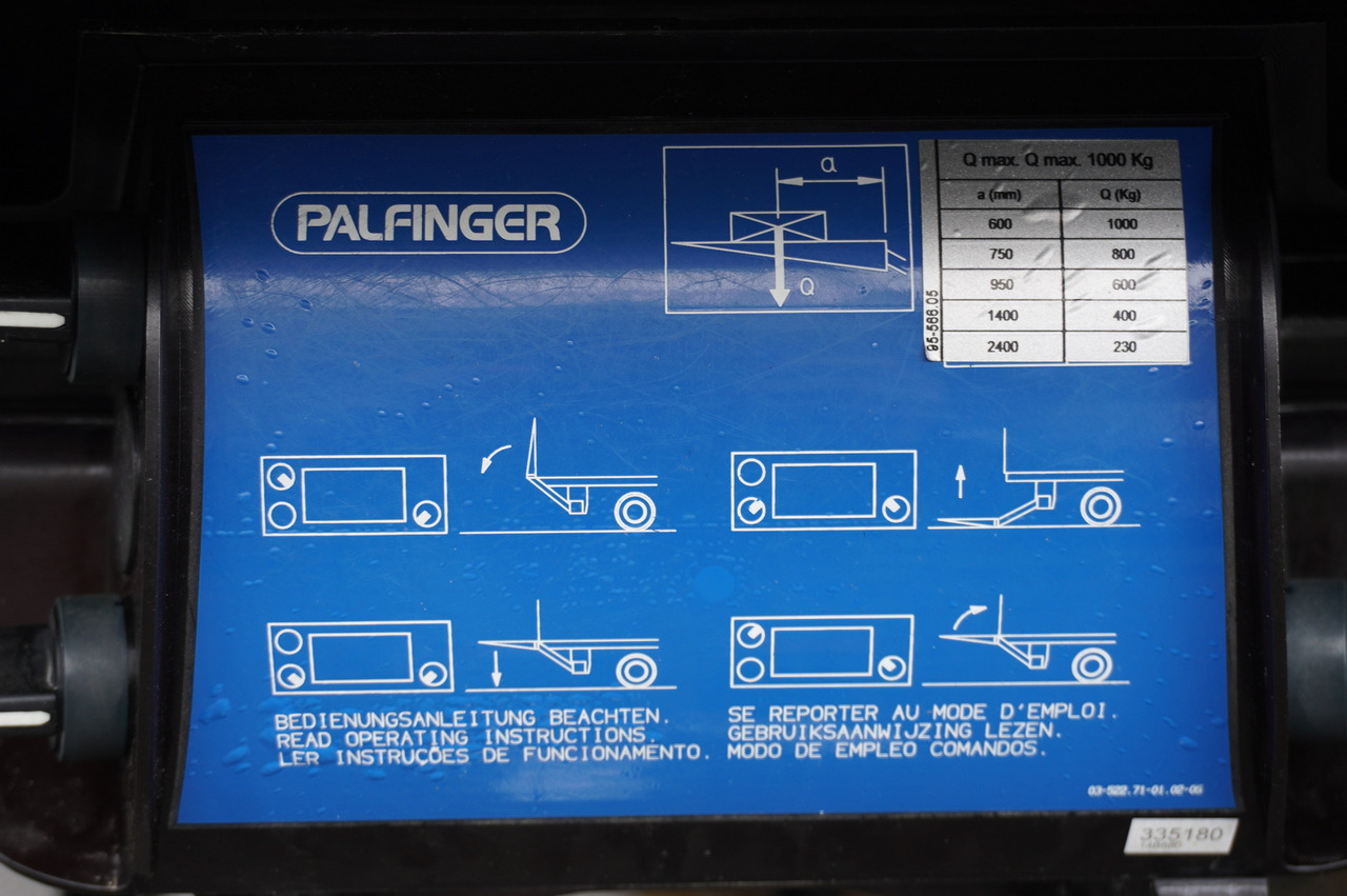 Camión caja cerrada MERCEDES-BENZ Atego 816 E6 4x2 / container / 15 pallets: foto 15