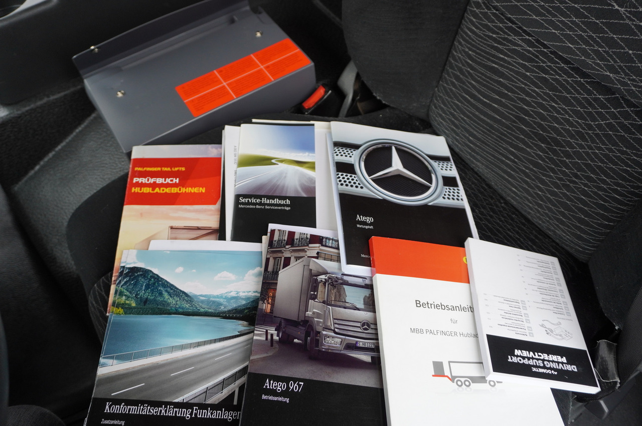 Camión caja cerrada MERCEDES-BENZ Atego 816 E6 4x2 / container / 15 pallets: foto 9