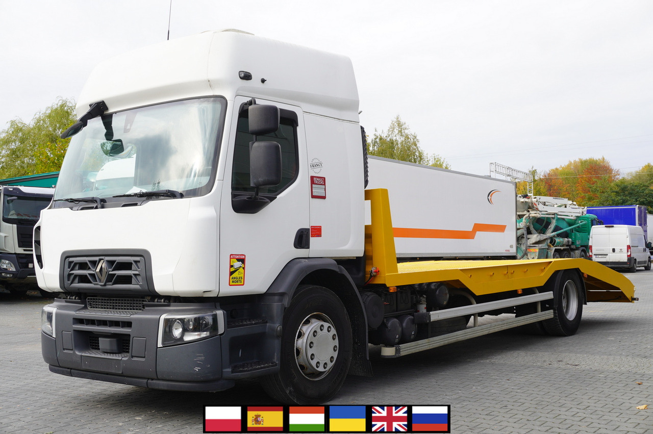 RENAULT D19 Wide Glob / 7.8 m NEW tow truck / 280 tho. km - Grua de remolque autos: foto 1 RENAULT D19 Wide Glob / 7.8 m NEW tow truck / 280 tho. km - Grua de remolque autos: foto 1