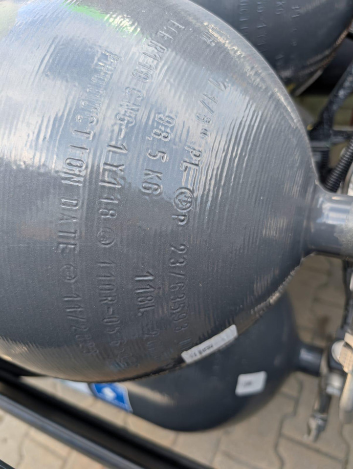 Leasing de SCANIA P 340 B6x2*4NA / chassis frame / steering axle / CNG / large cab / 8 units SCANIA P 340 B6x2*4NA / chassis frame / steering axle / CNG / large cab / 8 units: foto 13