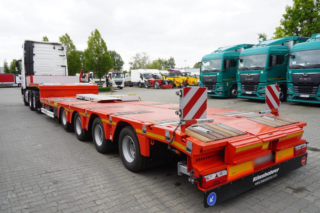 VOLVO FH 500 6 × 2 Globetrotter XL / 2023 / 114 thousand km / Brand-new low-loader Kässbohrer LB3E semi-trailer - Camión portavehículos: foto 4 VOLVO FH 500 6 × 2 Globetrotter XL / 2023 / 114 thousand km / Brand-new low-loader Kässbohrer LB3E semi-trailer - Camión portavehículos: foto 4