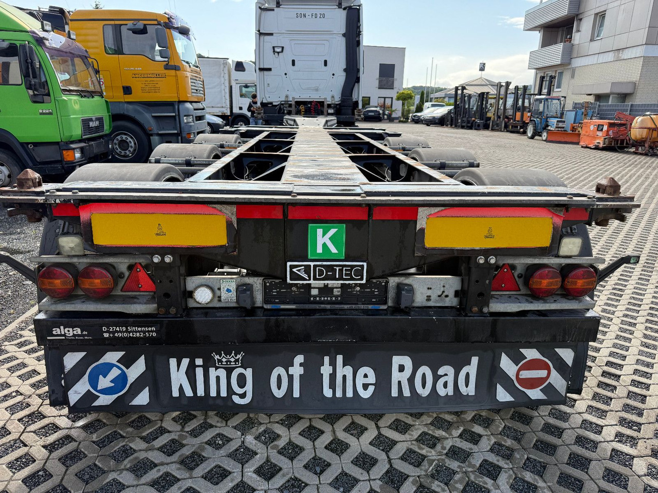 D-TEC FLEXITRAILER 2x20-30-40-45ft HC-BPW - Semirremolque portacontenedore/ Intercambiable: foto 1 D-TEC FLEXITRAILER 2x20-30-40-45ft HC-BPW - Semirremolque portacontenedore/ Intercambiable: foto 1