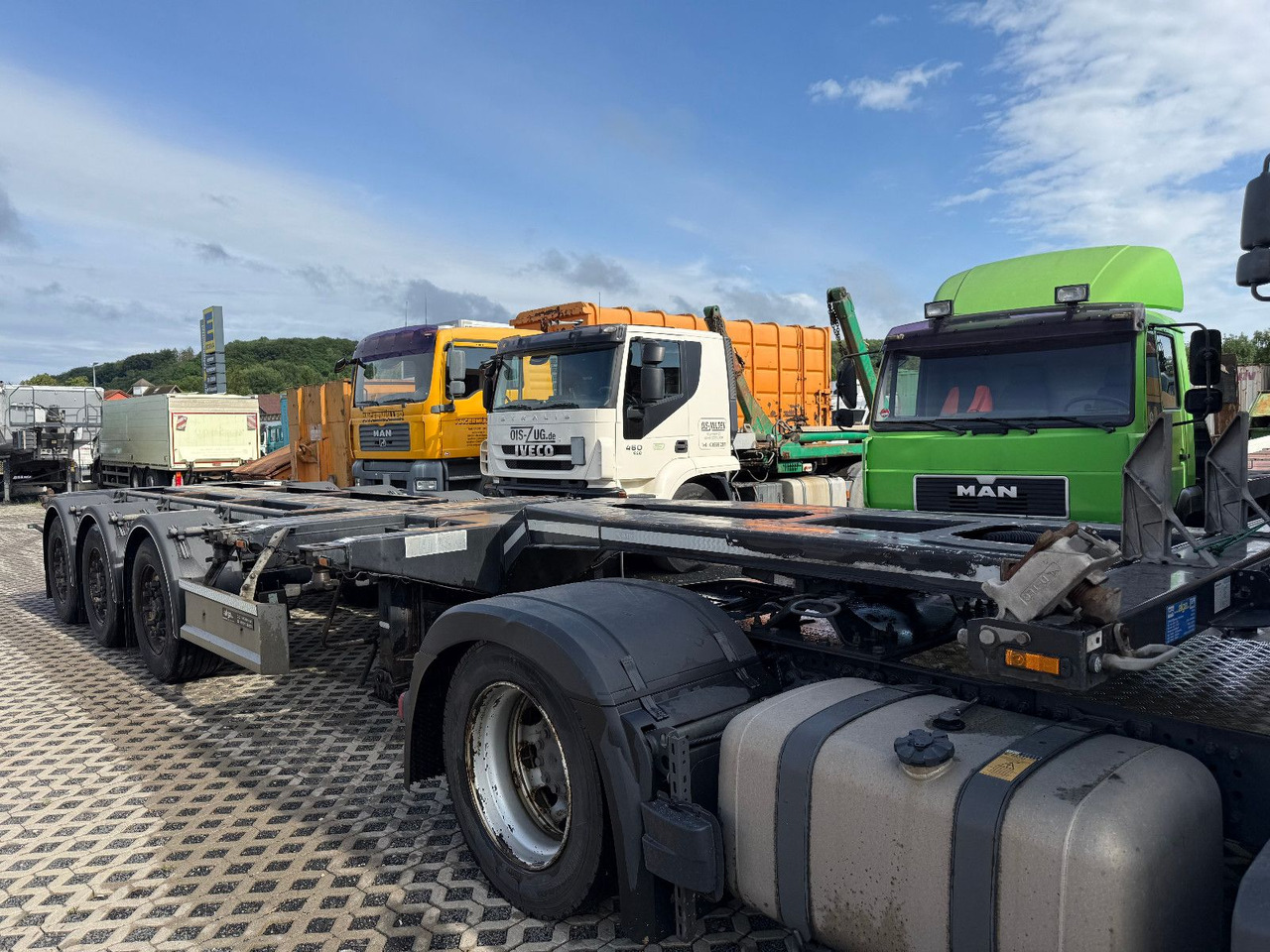 D-TEC FLEXITRAILER 2x20-30-40-45ft HC-BPW - Semirremolque portacontenedore/ Intercambiable: foto 4 D-TEC FLEXITRAILER 2x20-30-40-45ft HC-BPW - Semirremolque portacontenedore/ Intercambiable: foto 4