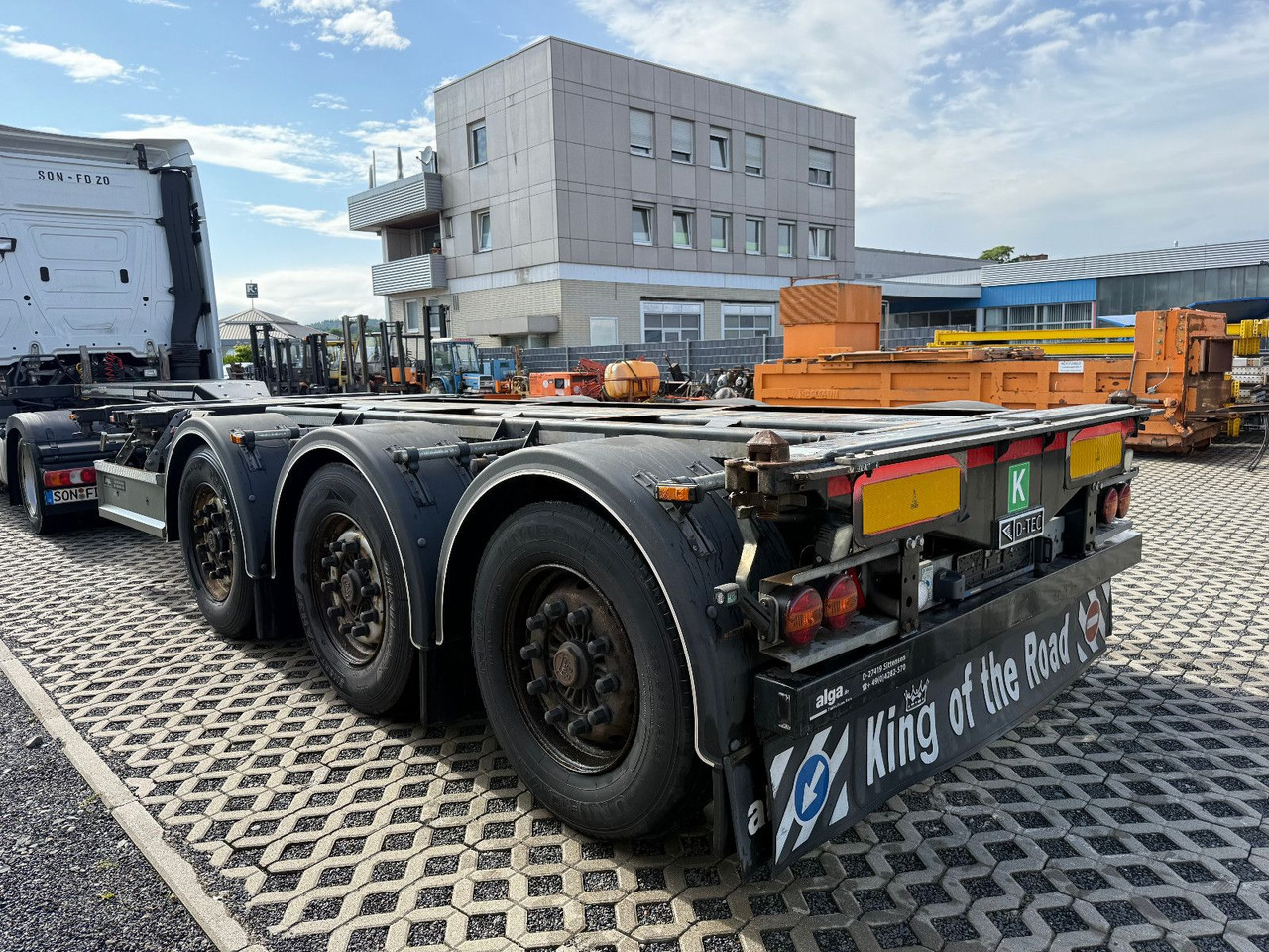 D-TEC FLEXITRAILER 2x20-30-40-45ft HC-BPW - Semirremolque portacontenedore/ Intercambiable: foto 5 D-TEC FLEXITRAILER 2x20-30-40-45ft HC-BPW - Semirremolque portacontenedore/ Intercambiable: foto 5