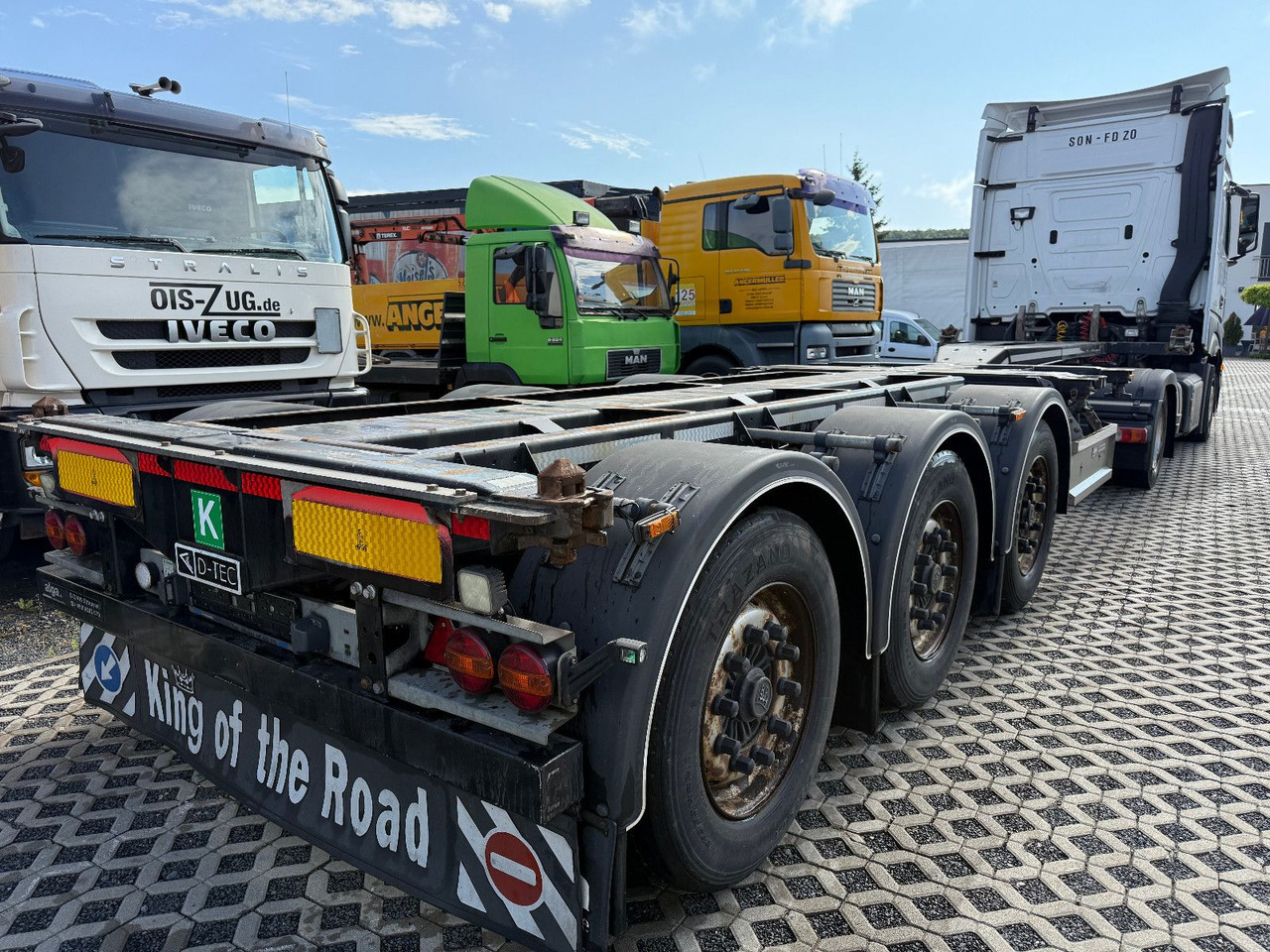 D-TEC FLEXITRAILER 2x20-30-40-45ft HC-BPW - Semirremolque portacontenedore/ Intercambiable: foto 2 D-TEC FLEXITRAILER 2x20-30-40-45ft HC-BPW - Semirremolque portacontenedore/ Intercambiable: foto 2
