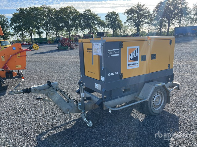 2014 Atlas Copco QAS40 40 kVA Generator Set - Generador industriale: foto 1 2014 Atlas Copco QAS40 40 kVA Generator Set - Generador industriale: foto 1