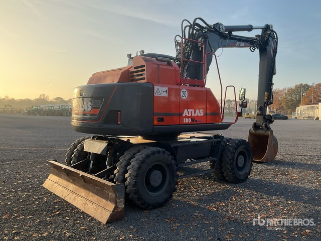 2020 Atlas 180W-SR Blue Wheel Excavator - Excavadora de ruedas: foto 4 2020 Atlas 180W-SR Blue Wheel Excavator - Excavadora de ruedas: foto 4