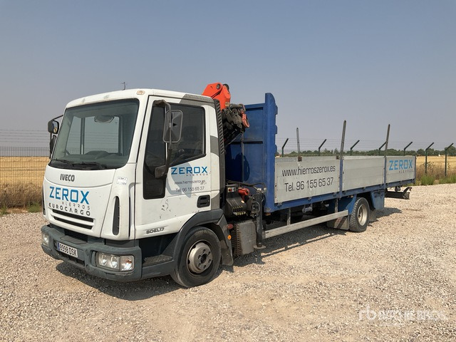 2005 Iveco Eurocargo 170 2005 Palfinger PK6500 on 4x2 Flatbed Truck with Crane - Desbrozadora de martillos/ Trituradora: foto 3 2005 Iveco Eurocargo 170 2005 Palfinger PK6500 on 4x2 Flatbed Truck with Crane - Desbrozadora de martillos/ Trituradora: foto 3