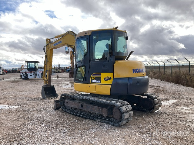 2012 Komatsu PC80MR-3 Mini Excavator: <6.6t - Miniexcavadora: foto 2 2012 Komatsu PC80MR-3 Mini Excavator: <6.6t - Miniexcavadora: foto 2