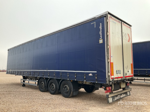 2012 Lecitrailer 3E20 Tri/A XL 3M Multilock Curtain Side Trailer - Remolque con toldo: foto 4 2012 Lecitrailer 3E20 Tri/A XL 3M Multilock Curtain Side Trailer - Remolque con toldo: foto 4