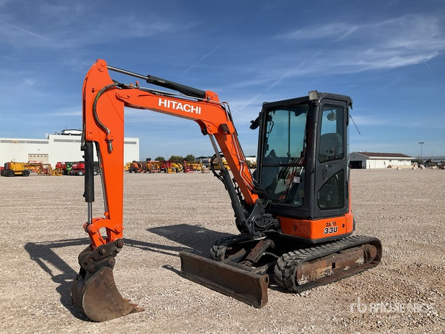 2016 Hitachi ZX33U-5 Mini Excavator: <6.6t - Miniexcavadora: foto 2 2016 Hitachi ZX33U-5 Mini Excavator: <6.6t - Miniexcavadora: foto 2