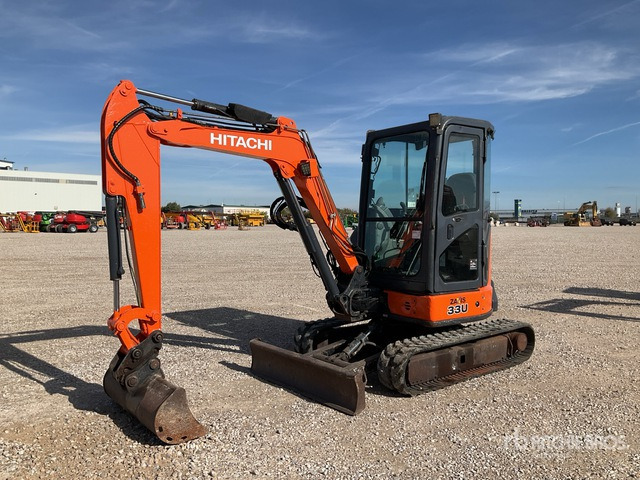 2016 Hitachi ZX33U-5 Mini Excavator: <6.6t - Miniexcavadora: foto 2 2016 Hitachi ZX33U-5 Mini Excavator: <6.6t - Miniexcavadora: foto 2