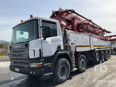 SCANIA PC124 C420 2005 KCP KCP48ZX200 48 m on 10x ... - Bomba de hormigón: foto 1 SCANIA PC124 C420 2005 KCP KCP48ZX200 48 m on 10x ... - Bomba de hormigón: foto 1