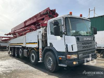 SCANIA PC124 C420 2005 KCP KCP48ZX200 48 m on 10x ... - Bomba de hormigón: foto 4 SCANIA PC124 C420 2005 KCP KCP48ZX200 48 m on 10x ... - Bomba de hormigón: foto 4