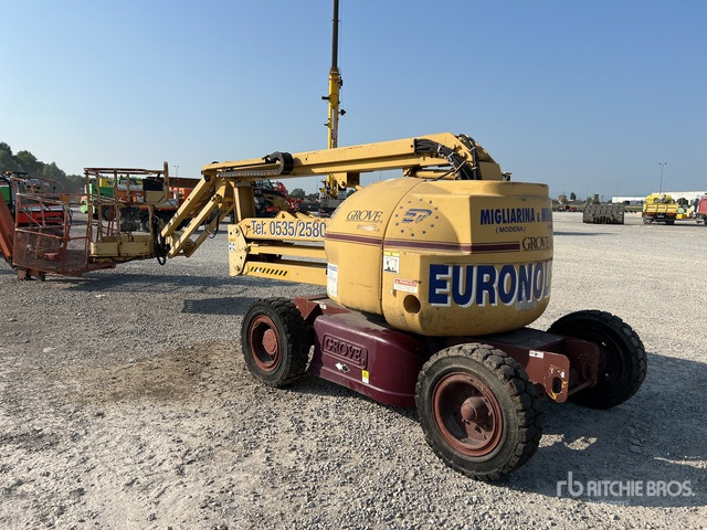 1996 Grove AMZ51E Electric (Inoperable) Articulating Boom Lift - Plataforma articulada: foto 4 1996 Grove AMZ51E Electric (Inoperable) Articulating Boom Lift - Plataforma articulada: foto 4