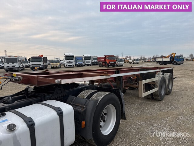 1998 Cardi 552/2 T/A Container Trailer - Remolque portacontenedore/ Intercambiable: foto 1 1998 Cardi 552/2 T/A Container Trailer - Remolque portacontenedore/ Intercambiable: foto 1