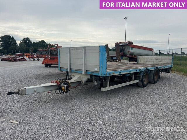 2002 Pezzaioli BC22G/20 T/A Trailer :Misc. Trailer - Remolque caja abierta: foto 1 2002 Pezzaioli BC22G/20 T/A Trailer :Misc. Trailer - Remolque caja abierta: foto 1