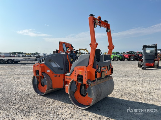 2008 Hamm HD14 Double Drum Roller - Apisonadora de asfalto: foto 3 2008 Hamm HD14 Double Drum Roller - Apisonadora de asfalto: foto 3