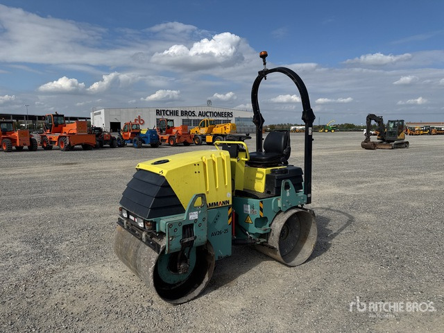 2009 Ammann AV26-2 Rullo vibrante tandem - Apisonadora de asfalto: foto 2 2009 Ammann AV26-2 Rullo vibrante tandem - Apisonadora de asfalto: foto 2