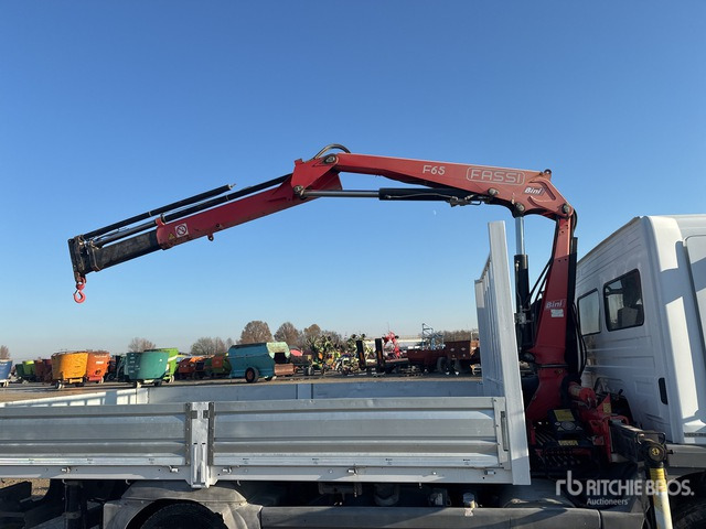 2009 Mercedes-Benz MB 818 K 2009 Fassi F65A.23 2710 kg on 4x2 Flatbed Truck with Crane - Camión caja abierta, Camión grúa: foto 5 2009 Mercedes-Benz MB 818 K 2009 Fassi F65A.23 2710 kg on 4x2 Flatbed Truck with Crane - Camión caja abierta, Camión grúa: foto 5