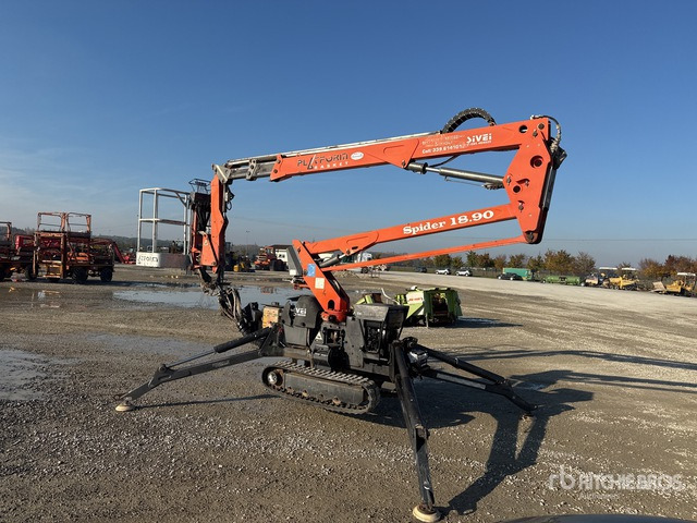 2011 Platform Basket SPIDER 18-90 Crawler Articulating Boom Lift - Plataforma articulada: foto 3 2011 Platform Basket SPIDER 18-90 Crawler Articulating Boom Lift - Plataforma articulada: foto 3