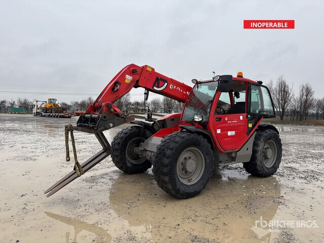 2015 Manitou MT732 (Inoperable) Telehandler - Manipulador telescópico: foto 1 2015 Manitou MT732 (Inoperable) Telehandler - Manipulador telescópico: foto 1